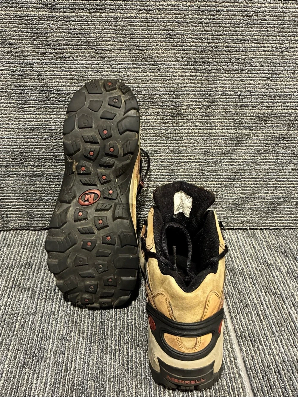 Merrell Men's Brown and Black Trail boots